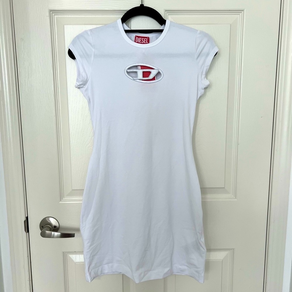 DIESEL - White D-Angiel Minidress